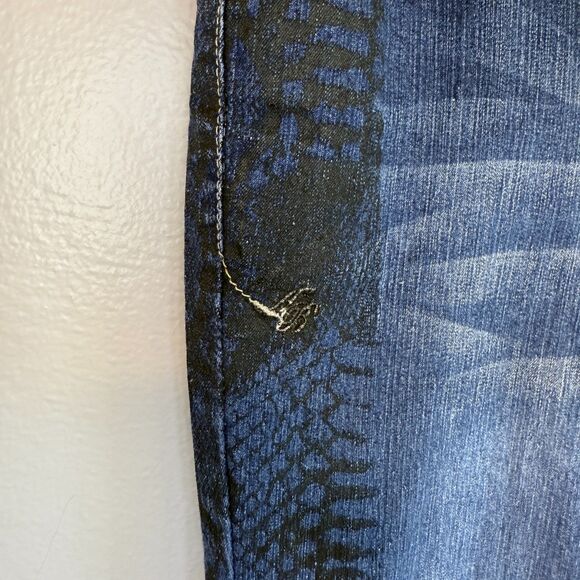 VTG Apple Bottom Jeans Women Blue Skinny Apple Pockets Y2K Hip Hop Denim Size 10 - Picture 4 of 12